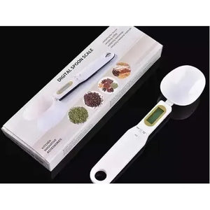 Balanza Cocina Gramera Cocina Pesa Gramera Cuchara 500 Grs Blanco 500 G