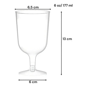 10 Set De Copas Copa De Vino Copas De Vino Copa De Coctel Copa De Cristal Para Vino Copa Acrilico Copa Plastico Copa De Plastico Copa De Acrilico Copa De Plastico 6oz/177ml Pasteleriuscl Transparente