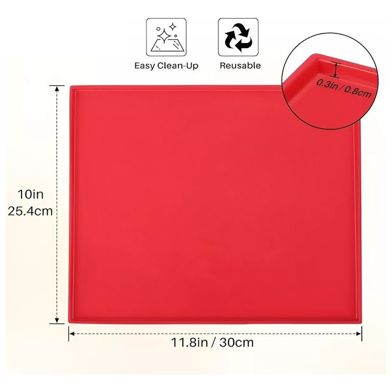 X4 Silpat Tapete De Silicona Para Hornear Brazo De Reina 30c Multicolor