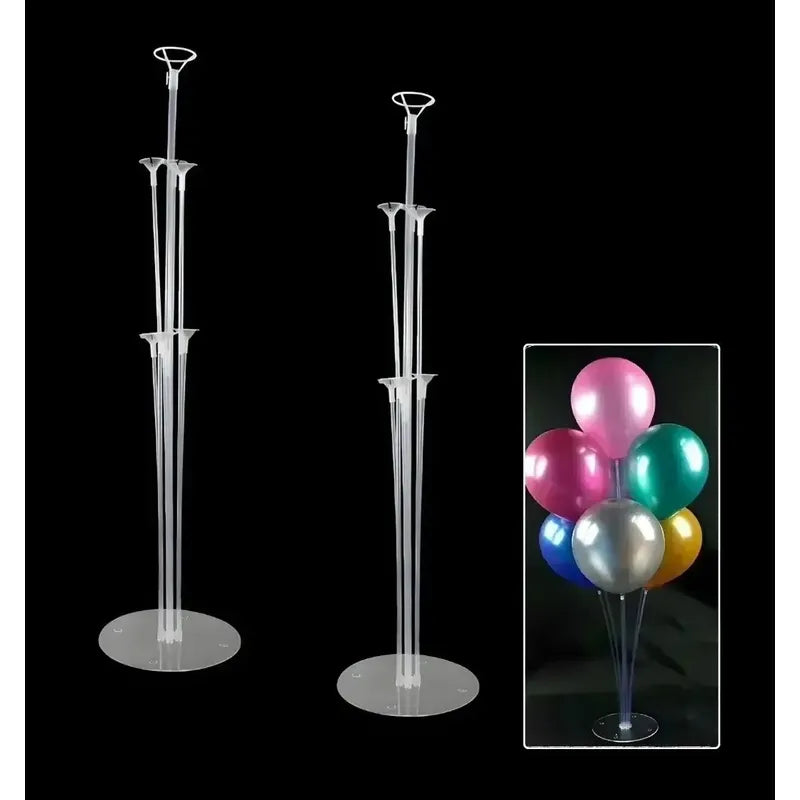 X4 Soporte De Globos Varillas Para Globos Varilla De Globos Transparente