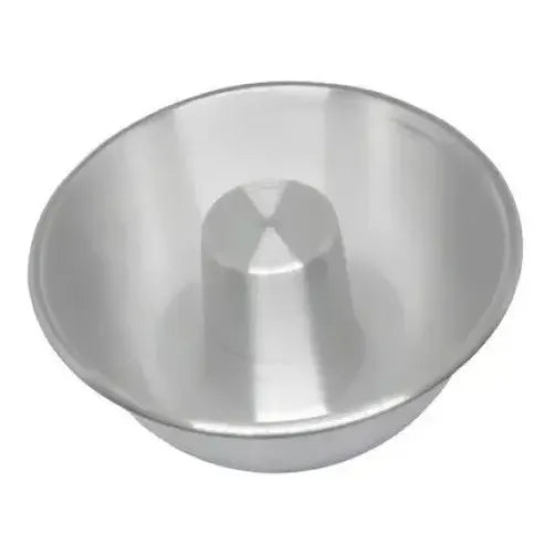 Molde Torta Molde Queque Redondo Molde Aluminio Flanera 26cm Gris Claro