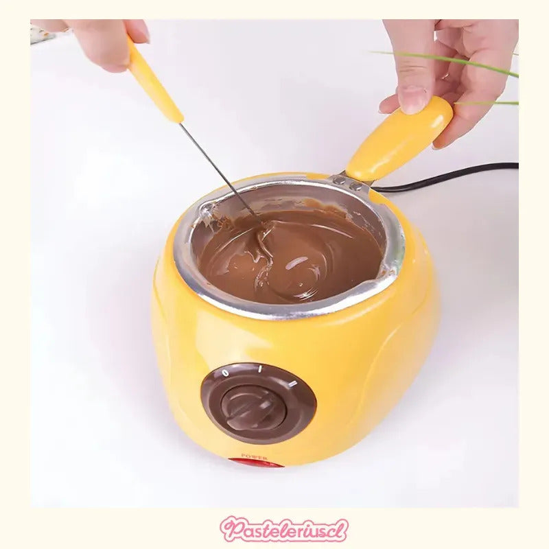 Maquina Para Derretir Chocolate Fondue Chocolate Máquina Calentadora Para Chocolate Olla Fondue Maquina Para Derretir... Amarillo