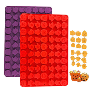 X2 Moldes Halloween Molde Silicona Molde Calabaza Fantasma Al Azar