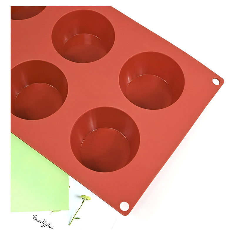 Molde Queque Molde Muffins Moldes Reposteria Molde Silicona Multicolor / Molde Muffin 6cav