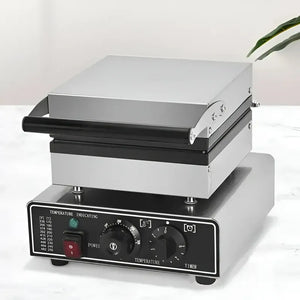 Wafflera Maquina De Waffles Waflera Industrial Wafleras 4cav Plateado