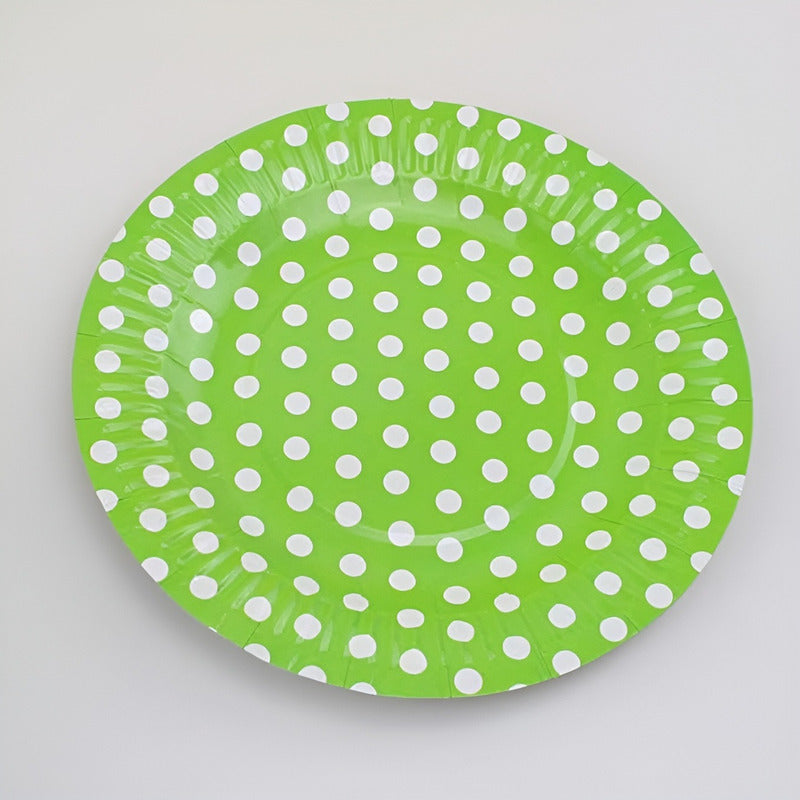 10 Platos Cumpleaños Platos De Cumpleaños Desechables 23cm