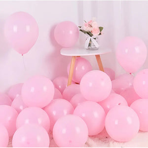 Pack 50 Set De Cumpleaños Globos Cumpleaños Globo Metalizado Globos Metalizados Cotillon Fiestas Accesorios Para Fiesta... Rosa