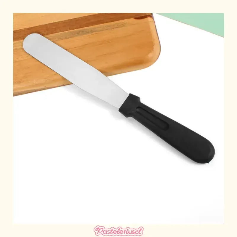Espatula Cocina Espatula Repostera Espatula Para Alisar 38cm Espátula Lisa De Glaseado Decoración De Pasteles Espatula... Gris (019)
