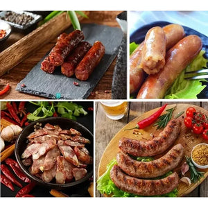 Embutidora Manual Embutidoras De Chorizos Salchichas 10l Máquina Profesional Para Embutir Carnes Longanizas Chorizos Y Salchicha Modelo Doméstico Y Comercial Embutidoras Acero Inoxidable Pasteleriuscl