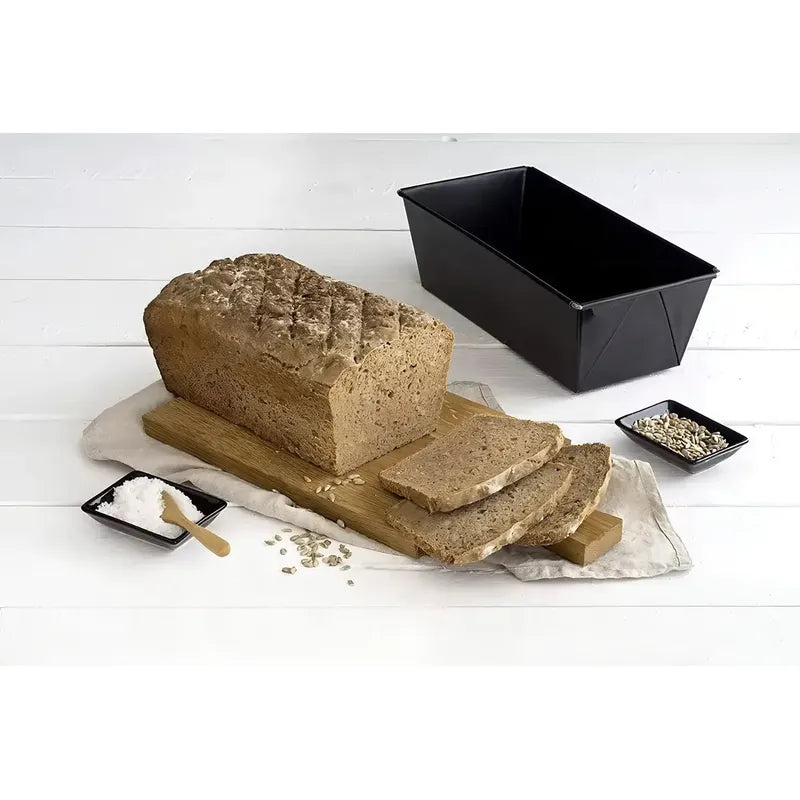 Pack X2 Molde Pan Molde Para Pan De Molde Rectangular 25cm Molde Pastel Moldes Pan Moldes Teflon Molde Para Pan De... Gris Oscuro