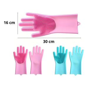 X2 Guantes Magicos Guantes De Silicona  Guantes Lava Loza