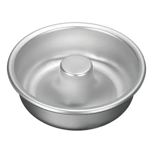 Molde Torta Molde Queque Redondo Molde Aluminio Flanera 20cm Moldes De Tubo Acanalado Para Hornear Pastel Molde Para... Plateado