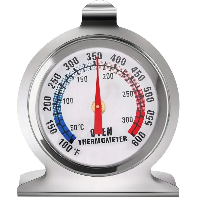 Termómetro Para Horno En Acero Inoxidable 50-300°c Gran Dial
