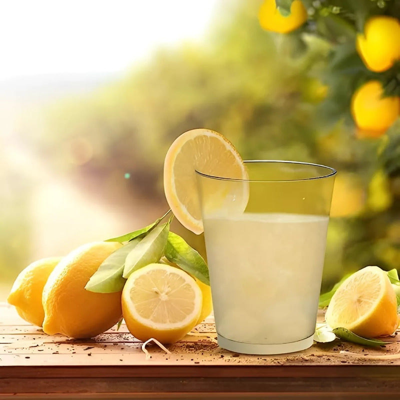 X25 Set Vasos Desechables Vaso Plastico Vaso Acrilicos 438ml Gris