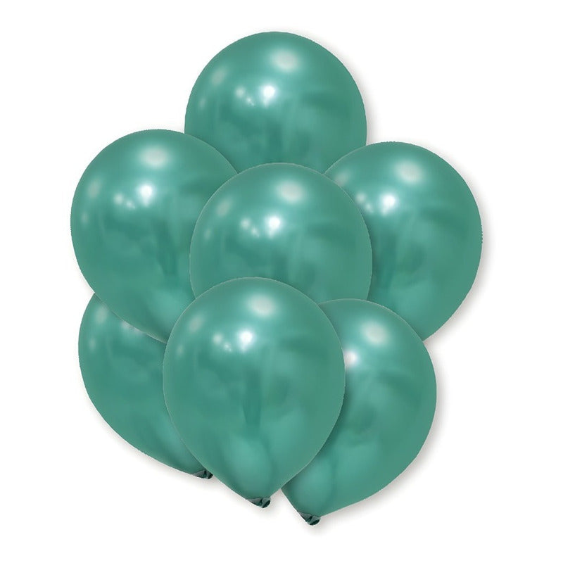 25 Set De Cumpleaños Globos Cumpleaños Globo Metalizado 0015