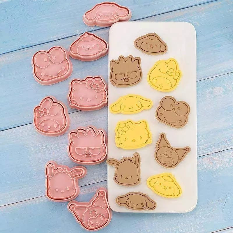 Cortador Galletas Hello Kitty Cortadores Galletas Badtz-maru Rosa