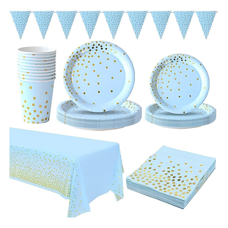 X20 Vasos Desechables Servilletas Platos Decoracion Fiestas