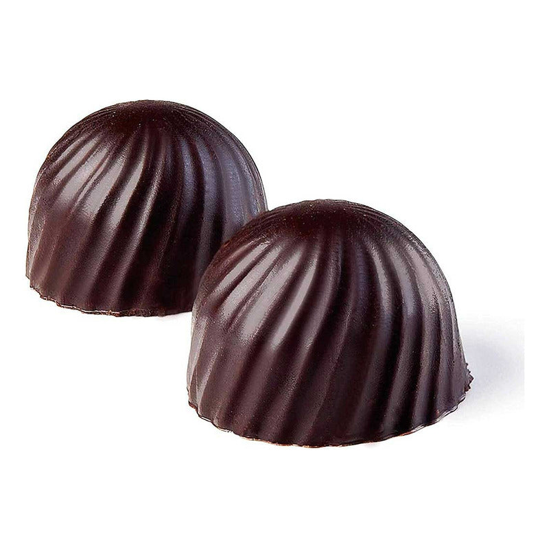 Moldes Chocolate Moldes De Chocolate Policarbonato Trufa Gris