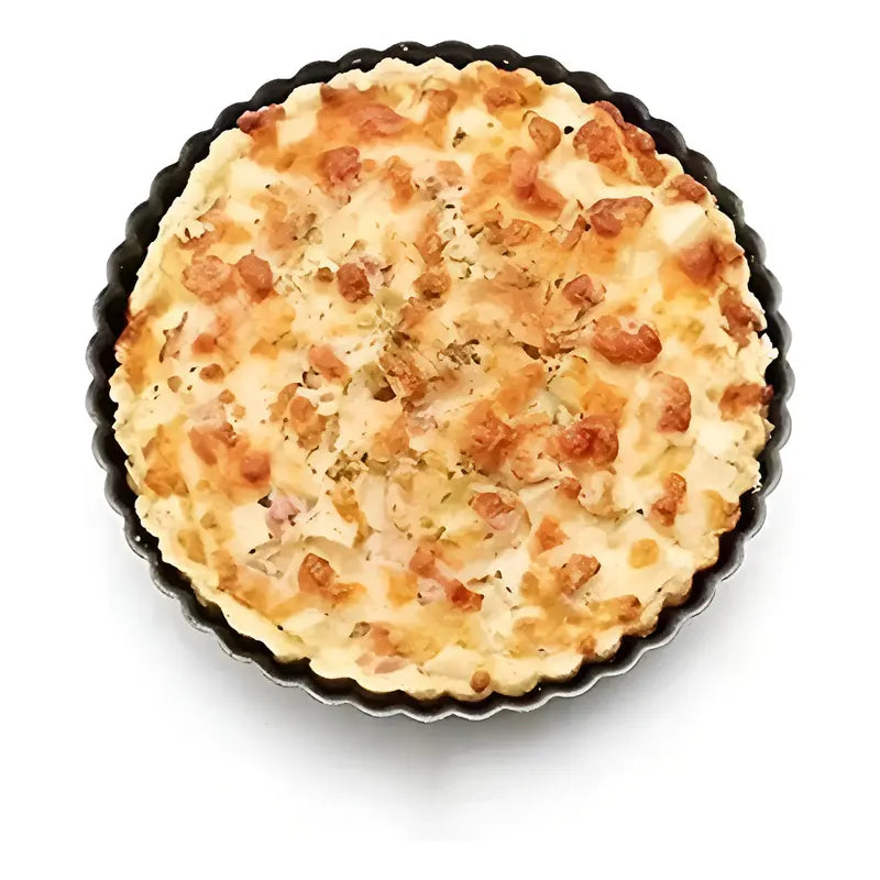 Molde Kuchen Sweet Cook Desmontable Acero 24cm Circular Gris Oscuro