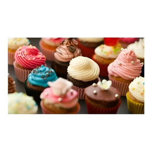 Pack De 2 Moldes Antiadherentes Para 12 Cupcakes Rectangulares De Metal