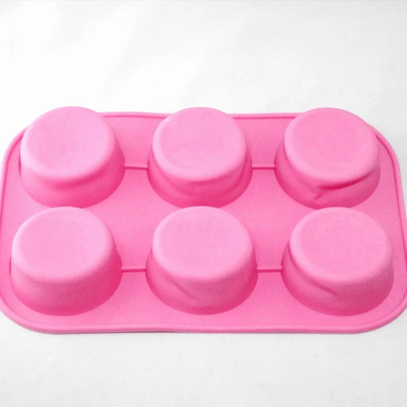 Moldes Silicona Moldes Cupcake Molde Muffin Moldes Magdalena Multicolor