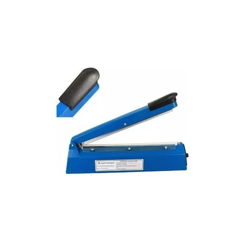 Sellador De Bolsa Selladora Maquina Selladora Selladora 20cm Azul 200mm Z0001