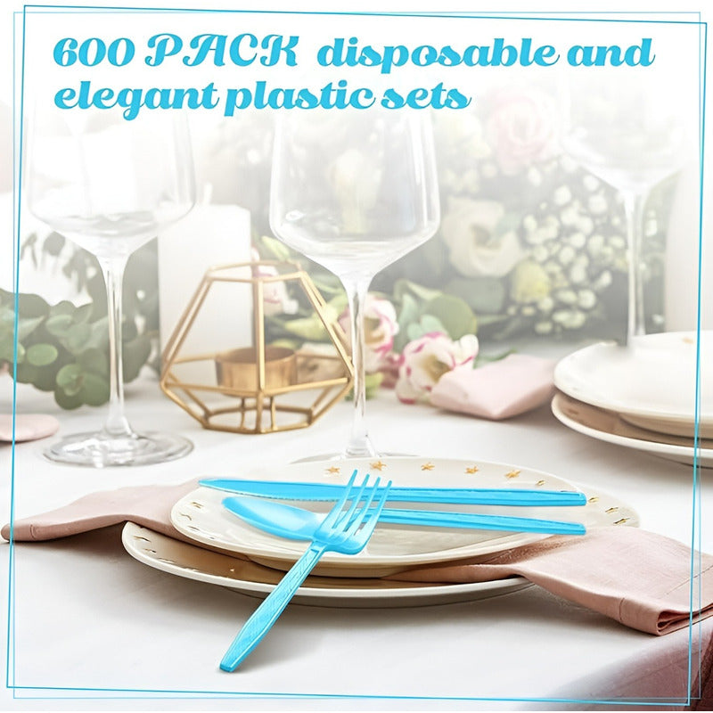 Set Cumpleaños Vaso Servilleta Platos Desechables 20p/p Cele Celeste