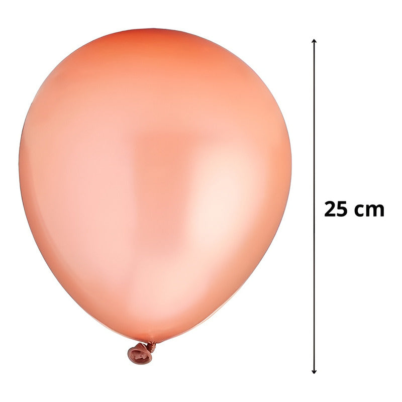50 Globos Feliz Cumpleaños Globos De Cumpleaños Globos 25cm Salmón Globos De Cumpleaños