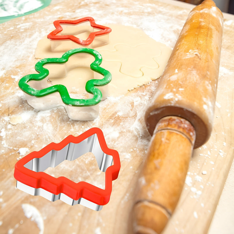 Moldes De Galletas Navideñas Cortadores De Galletas Arbol