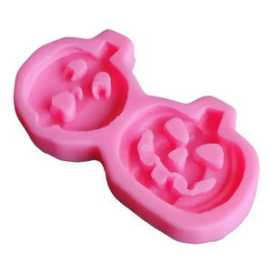 Molde De Silicona Molde Calabaza Molde Fondant Calabaza 2301 Rosa