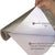 Papel Aluminio Autoadhesivo Papel Mural Cocina Laminas 3mts Gris Rollo 3mx40cm  120403