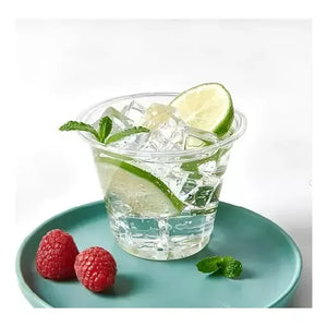 100 Vaso Plastico Vasos Desechables Vaso Pequeño 5oz 148ml Transparente
