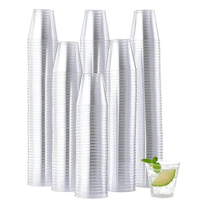 200 Vasos Shot Acrílico Para Postres Y Bebidas 30ml Pack De Fiesta