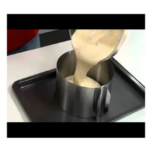 X4 Molde De Torta Molde Para Torta Anillo Redondo Ajustable Molde Ajustable Torta Queque Molde Redondo Torta Queque... Gris Oscuro