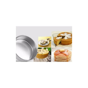 Moldes De Aluminio Para Tortas Moldes Desmontable Molde 24cm Plateado