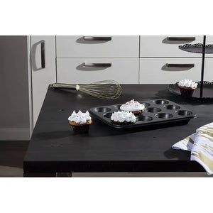 Molde 12cupcakes Molde Cupcake Molde Muffin Gris Reposteria Molde Para Tortas Molde Para Queque Insumos Reposteria Moldes Para Brownie Pasteleriacl 32089 Negro - 32089