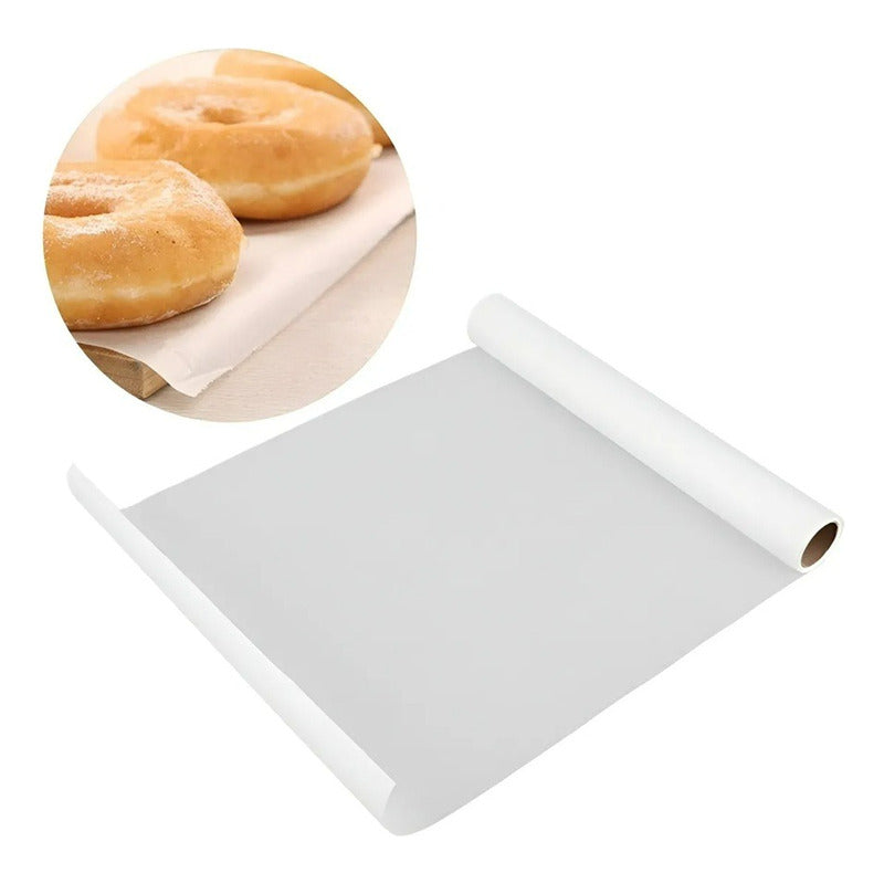 Papel Mantequilla Rollo Papel Mantequilla Papel Horno 20mts - - Papel Para Hornear 20mts