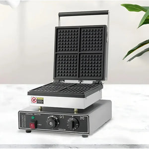 Wafflera Maquina De Waffles Waflera Industrial Wafleras 4cav Wafleras Con Formas Waflera Grande Maquina Para Hacer Waffles Maquina Waffles Wuaflera Waflera Industrial Waffles Industria Pasteleriuscl