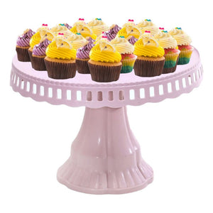Pack X2 Base De Torta Base Torta Base Plato Porta Torta 32cm Rosa