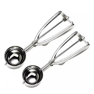 Cucharas Para Helado Cuchara Helado Cuchara De Helado 6 Y5cm Gris Claro