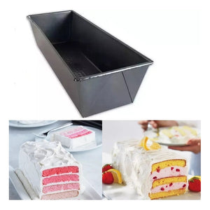 Molde Pan Rectangular Queque 30cm De Teflon Pasteleriacl