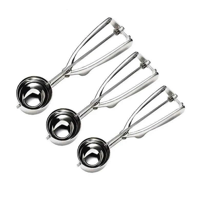 Cucharas Para Helado Cuchara Helado Cuchara De Helado 4,5,6 Gris Claro