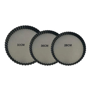 Pack 3 Moldes Desmontables Kuchen Pie 28 30 32cm Desmontable Gris