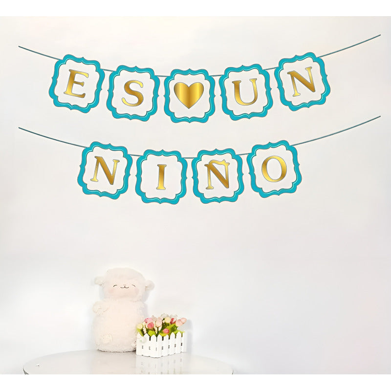 Guirnalda Revelacion De Genero Decoración Cotillon Fiestas