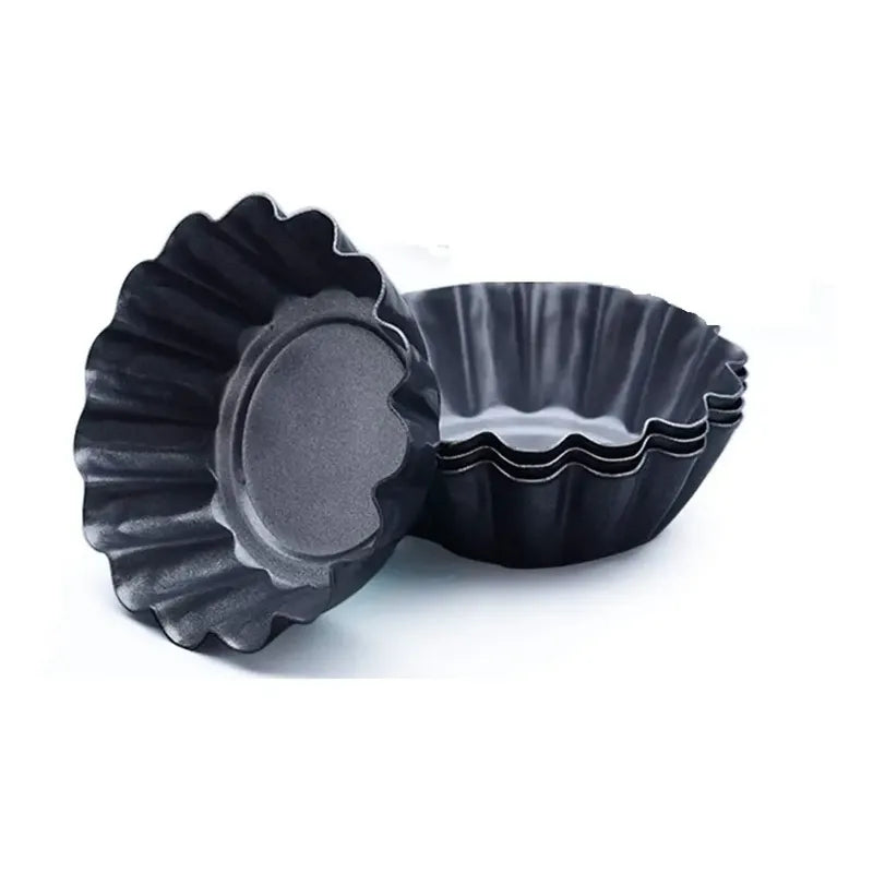 Pack 48 Molde Mini Tartaleta Tarta Moldes Para Reposteria  Gris 8275