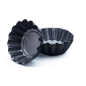 Pack 48 Molde Mini Tartaleta Tarta Moldes Para Reposteria  Gris 8275