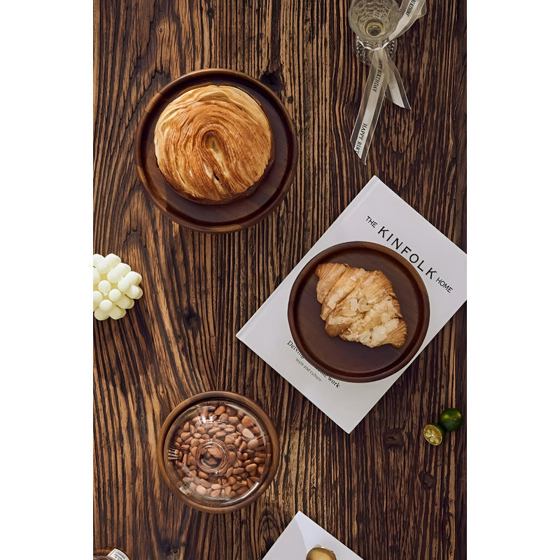 Porta Tortas Alzadores Candy Bar Pedestales Para Tortas 20cm Negro