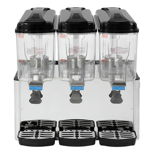 Dispensadores De Bebidas Frias Dispensador Electrico 3x18l Negro