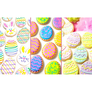 Cortador Galleta Huevos Pascua Cortadores Galletas Moldes  Rosa