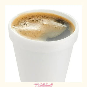 Set 100 Vasos Termicos Vasos Desechables Vaso Descartable Vasos De Plumavit Vaso Cafe Vaso Plumavit Vaso De Cafe Vaso Para Te Vaso De Te Vaso De 10oz Vaso De 296ml Pasteleriuscl Blanco